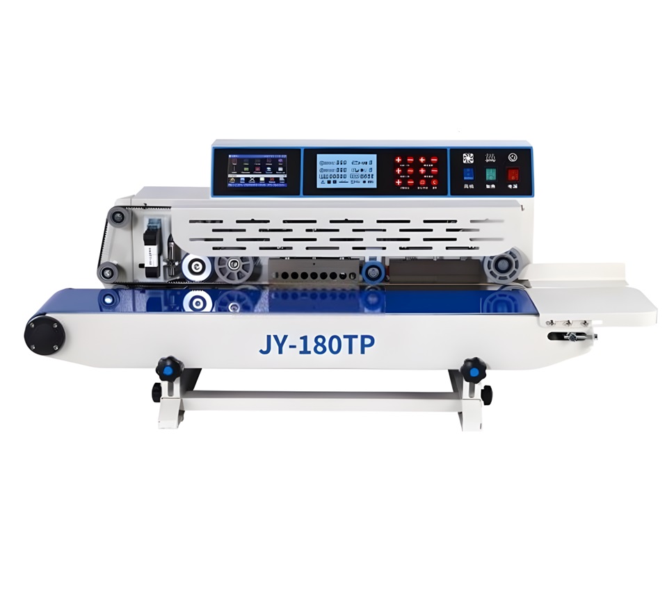 JY-180TP臺式智能封口機 帶噴碼